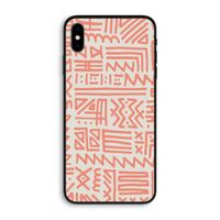 Marrakech Pink: iPhone XS Max Biologisch afbreekbaar hoesje