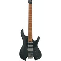 Ibanez Q Series Q54-BKF Black Flat headless elektrische gitaar met gigbag - thumbnail
