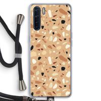 Terrazzo N°17: Oppo A91 Transparant Hoesje met koord