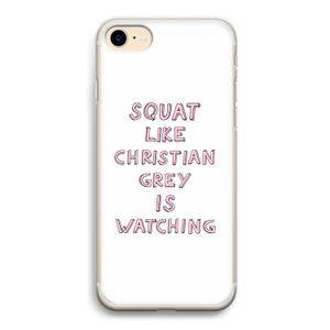 Christian Grey: iPhone 7 Transparant Hoesje