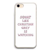 Christian Grey: iPhone 7 Transparant Hoesje