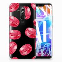 Huawei Mate 20 Lite | Siliconen Case | Pink Macarons