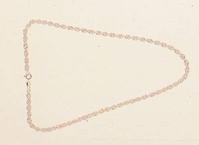 TFT Zilveren Ketting Koord 42 cm