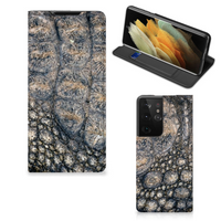 Samsung Galaxy S21 Ultra Hoesje maken Krokodillenprint