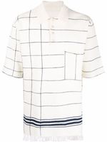 Maison Margiela polo à rayures - Tons neutres