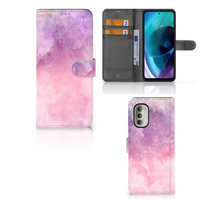 Hoesje Motorola Moto G51 5G Pink Purple Paint - thumbnail