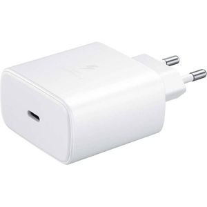 Samsung USB-C Adapter 45W EP-TA845 Wit Zonder Kabel Bulk