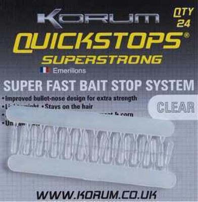 Korum Quickstops Clear
