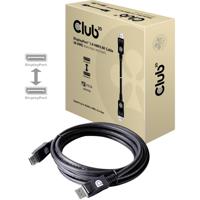 club3D CAC-1060 DisplayPort-kabel DisplayPort Aansluitkabel DisplayPort-stekker, DisplayPort-stekker 3.00 m Zilver 8K UHD