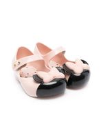 Mini Melissa ballerines Minnie Mouse - Tons neutres