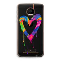 Melts My Heart: Motorola Moto Z Force Transparant Hoesje - thumbnail