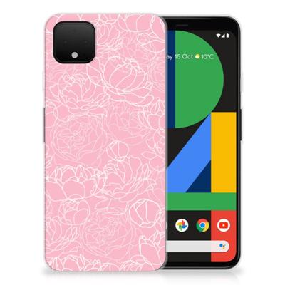 Google Pixel 4 XL | TPU Case | White Flowers