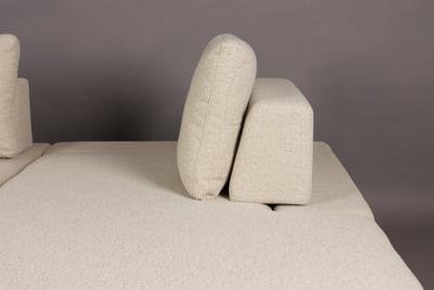 Bankstel Shelly Off-White Right Chaise Longue