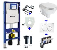 Wiesbaden Geberit UP-320 + toiletblokhouder + Trevi O.P. + Sigma 01 wit