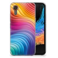 TPU Hoesje voor Samsung Galaxy Xcover 7 Regenboog