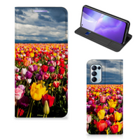 OPPO Find X3 Lite Smart Cover Tulpen - thumbnail