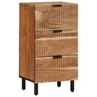 Dressoir met plank Bruin 40 x 33 x 75 cm Massief acaciahout
