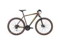 KAYZA crossfiets "alvar 4" mod. 22 bike alvar 4 28/53 diam.24sp brown/sand