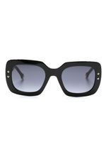Carolina Herrera lunettes de soleil à monture carrée - Noir