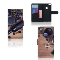 Huawei P8 Lite 2017 Book Cover Wijn - thumbnail