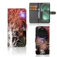 OPPO Find X6 | Wallet Case | met Pasjes | Vuurwerk