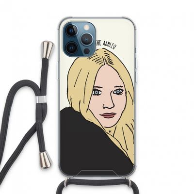 Ashley: iPhone 13 Pro Max Transparant Hoesje met koord