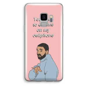 Hotline bling: Samsung Galaxy S9 Transparant Hoesje