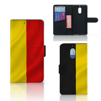 Nokia 6 Bookstyle Case Belgische Vlag - thumbnail