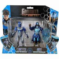 Figurendoos - GORMITI - Scion en Gormiti geassocieerd Water - Carter en Aqu - 15 cm - vanaf 4 jaar oud - GRV194