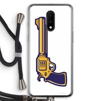 Pew Pew Pew: OnePlus 7 Transparant Hoesje met koord