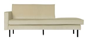 BePureHome Daybed 'Rodeo' Links, Velvet, kleur Pistache