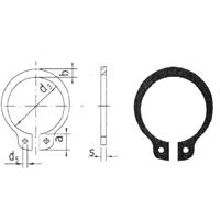 As-zekeringsring Reely Geschikt voor asdiameter: 6 mm 20 stuk(s) - thumbnail