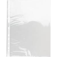 Pergamy geperforeerde showtas, ft A4, 11-gaatsperforatie, glasheldere PP van 60 micron, pak van 100 stuks