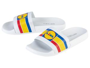 esmara Dames Lidl badslippers (41, Wit)