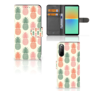 Sony Xperia 10 IV Book Cover Ananas