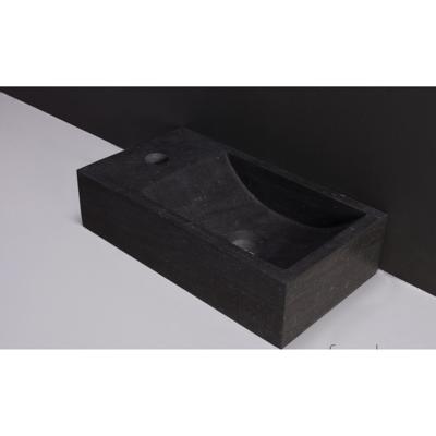 Fontein Forzalaqua Kalmar Hardsteen Gezoet Zonder Kraangat Links 40x22x10 cm Forzalaqua