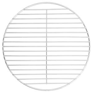 VidaXL Barbecuerooster rond ø34,5 cm 304 roestvrij staal