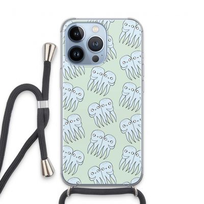 Octopussen: iPhone 13 Pro Transparant Hoesje met koord