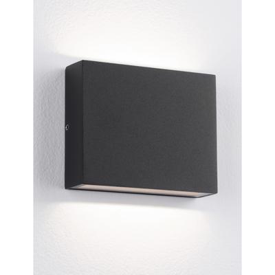Lyora Strakke wandspotTick up en downlighter zwart - 9030817