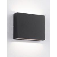 Lyora Strakke wandspotTick up en downlighter zwart - 9030817
