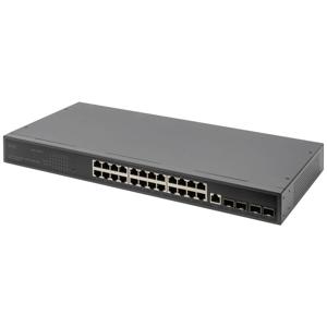 Digitus DN-80223 netwerk-switch Managed L3 Gigabit Ethernet (10/100/1000) 1U Zwart