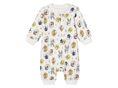 Baby pyjama Looney Tunes of Tom en Jerry (Wit, 50/56)
