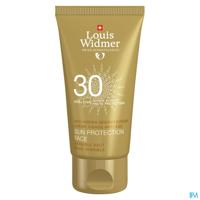 Louis Widmer Zonnebescherming Gezicht SPF30 Zonder Parfum 50ml