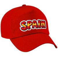Spanje landen voetbal pet rood volwassenen EK / WK