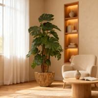 Monstera deluxe x5 kunstplant - 180cm