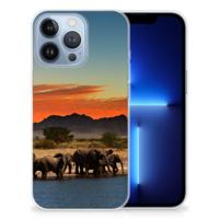 Apple iPhone 13 Pro | TPU Hoesje | Olifanten