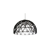 Design hanglamp Koepel Zwart Essen Hout