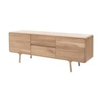 Gazzda Fawn Sideboard Naturel - Houten Dressoir - 180 x 45 cm Gazzda Fawn Sideboard Naturel - Houten Dressoir - 180 x 45 cm