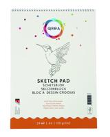 Schetsblok qrea a4 24vel 120gr spiraal