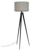 Zuiver Vloerlamp 'Tripod' 157cm, kleur Grijs